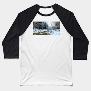 Oltetului river and pass in Romania Baseball T-Shirt